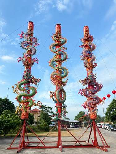 12 feet Dragon Joss Stick 12尺龙香