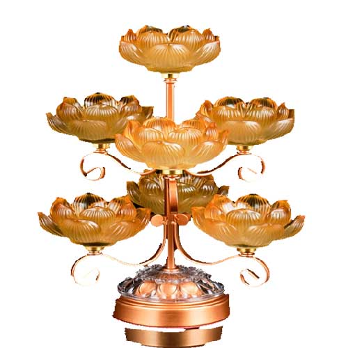 7 Star Lotus Light 七星莲花灯