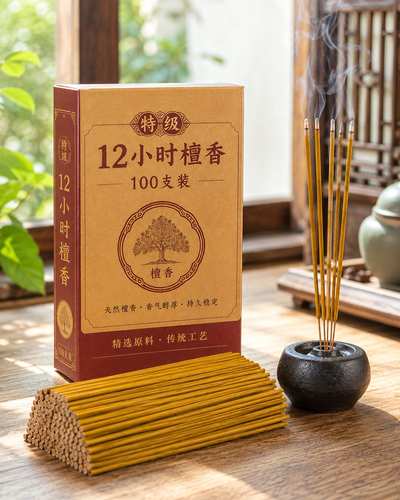 Joss Stick 12hrs 檀香 (100pcs/box)