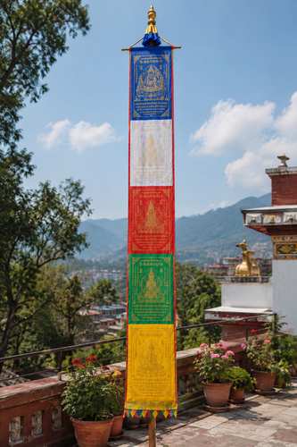11ft Vertical Prayer Flag 11英尺垂直经幡